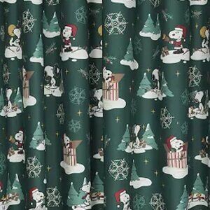St. Nicholas Square® Peanuts Snoopy Holiday Shower Curtain